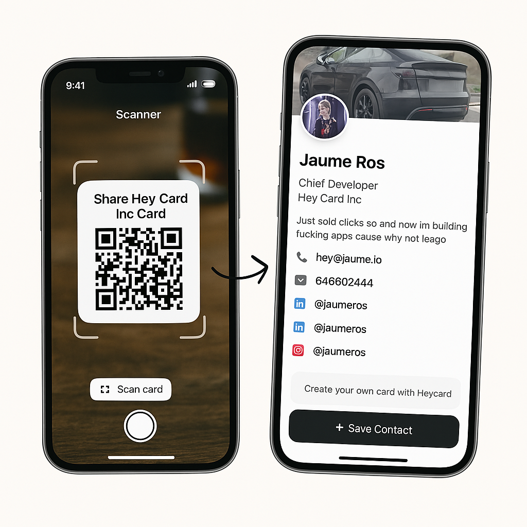 HeyCard App Demo